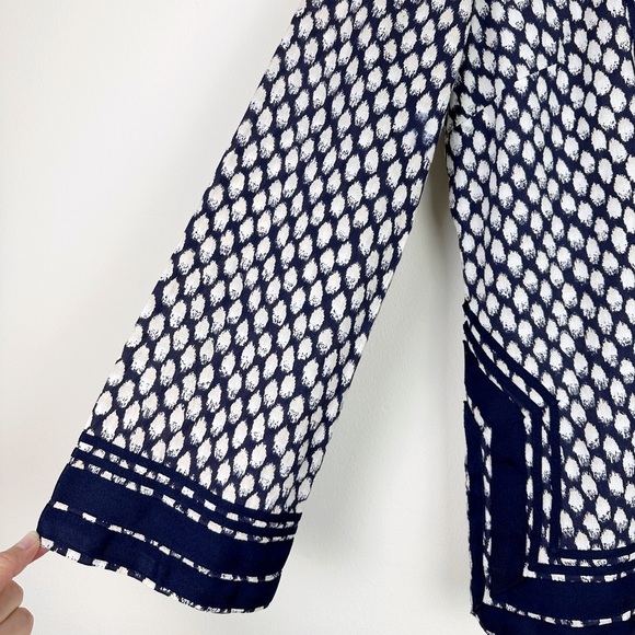 Life Style Navy Blue Cotton Tunic - Picture 4 of 10